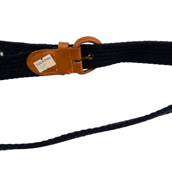 Women's Fabric Roped Braided Faux Leather Fashion Belt - Picture 3 of 3